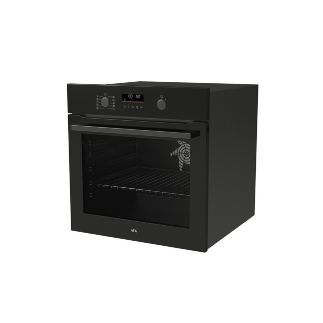 Aeg OU5PB40XK Built In Electric Single Oven - Pyrolytic - H59.4 W59.6 D56.9