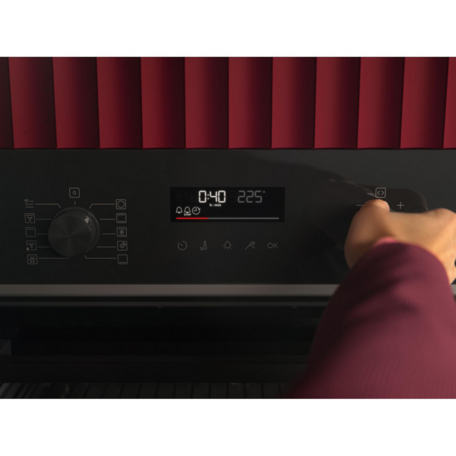 Aeg OU5PB40XK Built In Electric Single Oven - Pyrolytic - H59.4 W59.6 D56.9