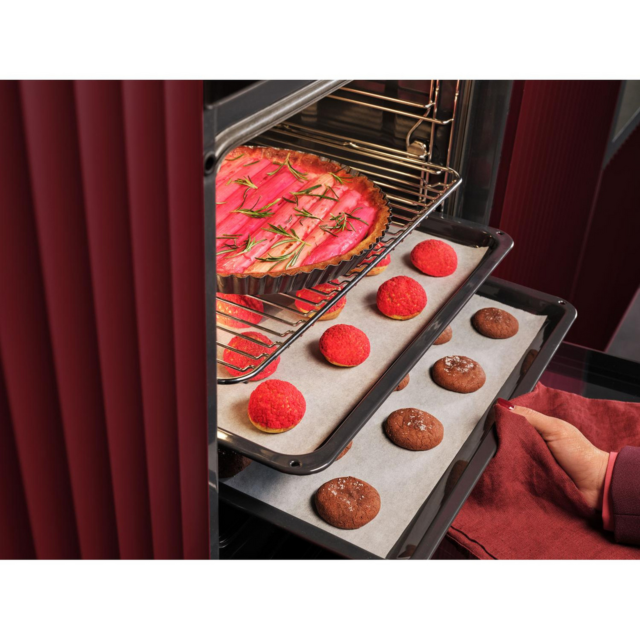 Aeg OU5PB40XK Built In Electric Single Oven - Pyrolytic - H59.4 W59.6 D56.9