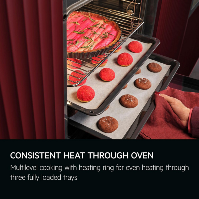 Aeg OU5PB40XK Built In Electric Single Oven - Pyrolytic - H59.4 W59.6 D56.9
