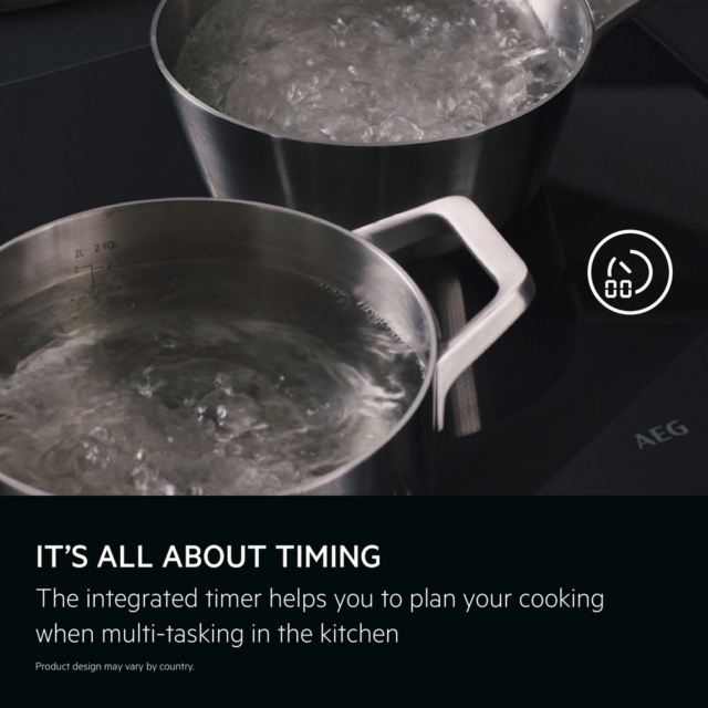 Aeg SO84IA00FB Induction Hob - Hardwired - H4.4 W78 D52