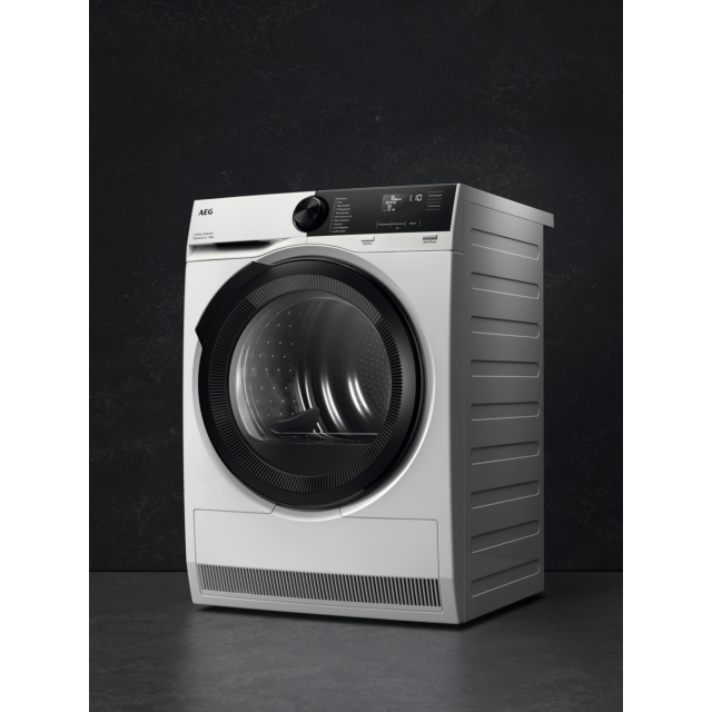 Aeg TR729A4B 9kg Heat Pump Tumble Dryer - White