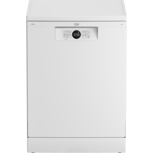 Beko BDFN26432W Full Size Dishwasher - 14 Place Settings