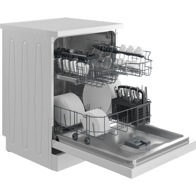 Beko BDFN26432W Full Size Dishwasher - 14 Place Settings