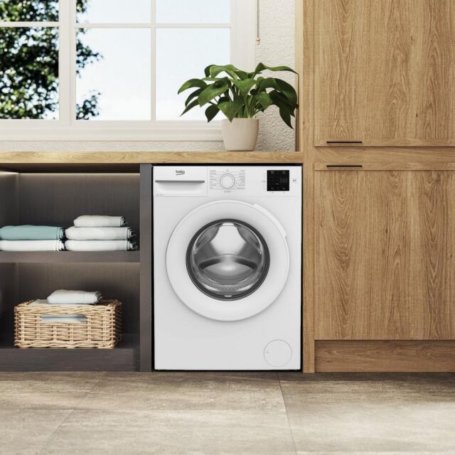 Beko BMN3WT3821W 8Kg 1200 Spin Washing Machine - B Energy Rated - H84.5 W60 D54.6