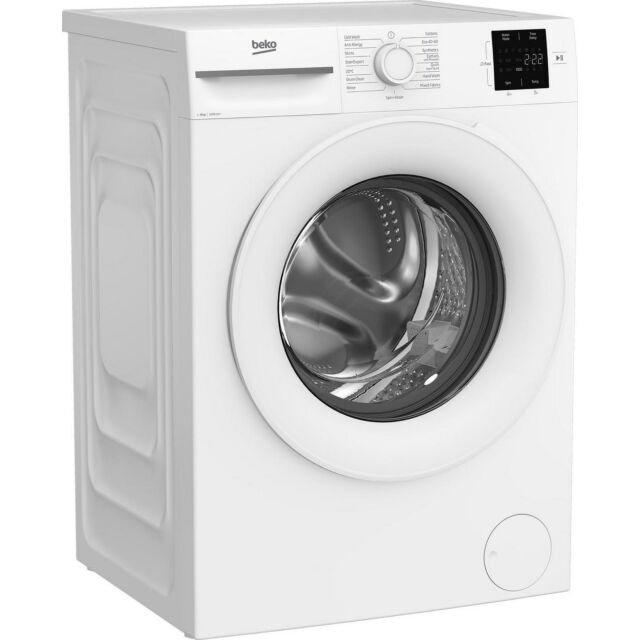 Beko BMN3WT3821W 8Kg 1200 Spin Washing Machine - B Energy Rated - H84.5 W60 D54.6