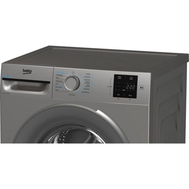 Beko BMN3WT3841S 8Kg 1400 Spin Washing Machine - A Energy Rated - H84.5 W60 D54.6