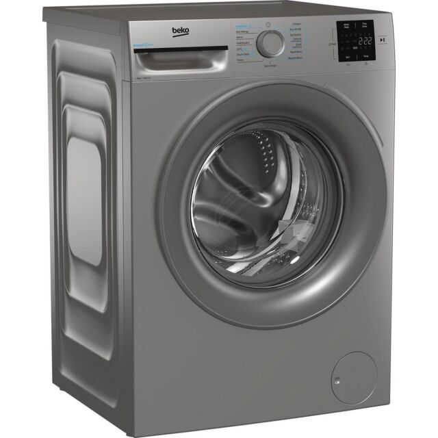 Beko BMN3WT3841S 8Kg 1400 Spin Washing Machine - A Energy Rated - H84.5 W60 D54.6