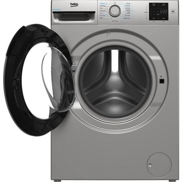 Beko BMN3WT3841S 8Kg 1400 Spin Washing Machine - A Energy Rated - H84.5 W60 D54.6