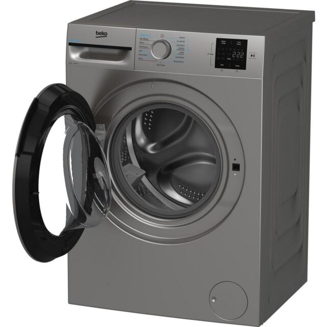 Beko BMN3WT3841S 8Kg 1400 Spin Washing Machine - A Energy Rated - H84.5 W60 D54.6