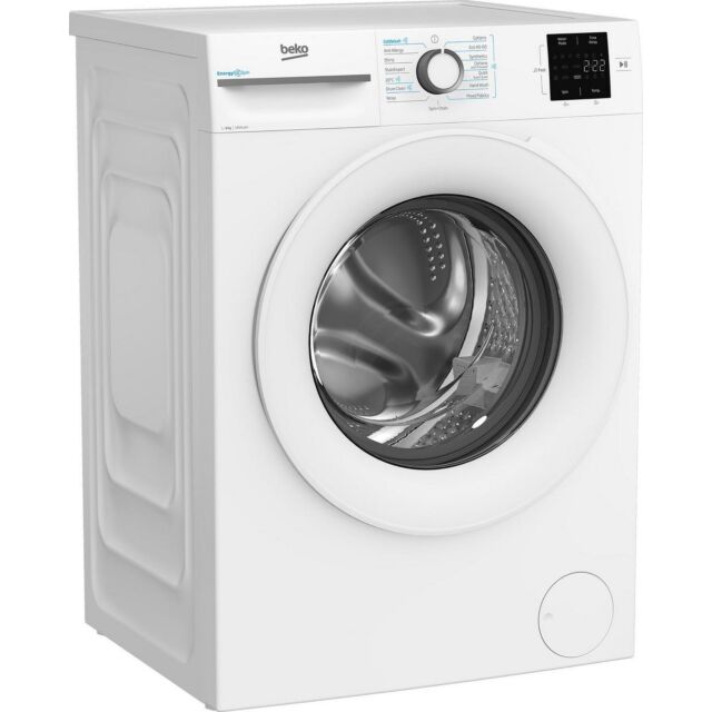 Beko BMN3WT3841W 8Kg 1400 Spin Washing Machine - A Energy Rated - H84.5 W60 D54.6
