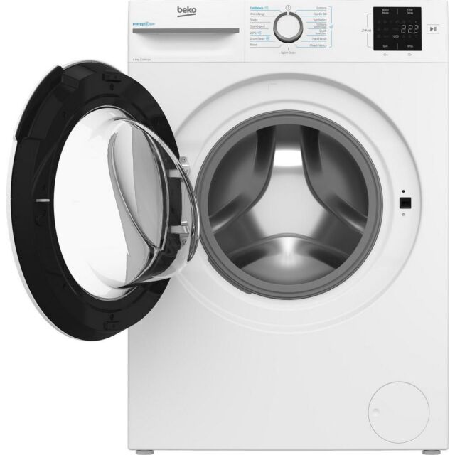 Beko BMN3WT3841W 8Kg 1400 Spin Washing Machine - A Energy Rated - H84.5 W60 D54.6