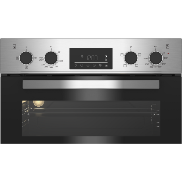 Beko Cdfy22309x - B/In D/Oven - Top 38 Ltrs/Main 75 Ltrs - H89 W59.4  D56.7