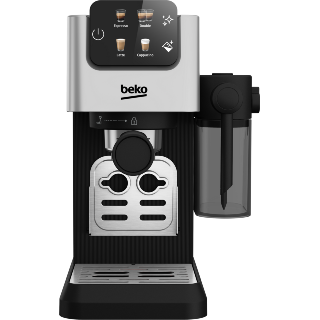 Beko CEP5304X Caffeexperto Cep5302b Manual Espresso With Steam Wand - Black