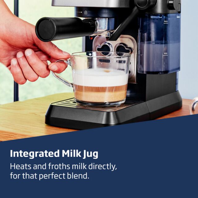 Beko CEP5304X Caffeexperto Cep5302b Manual Espresso With Steam Wand - Black