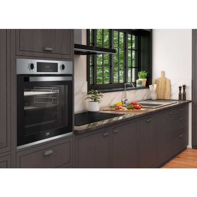 Beko Cimy91x - Built In Electric Single Oven - Catalyitic - H59.5 W59.4 D56.7