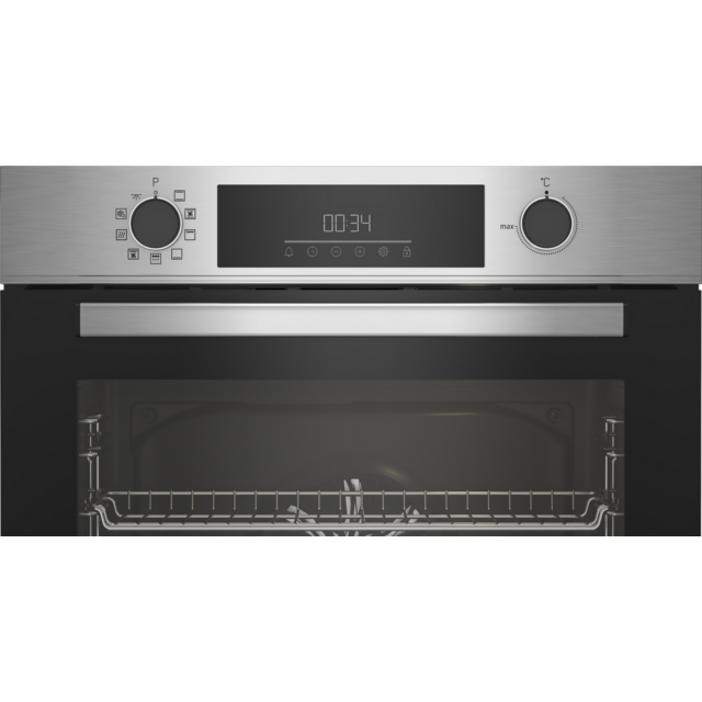 Beko CIMY92XP Built In Electric Single Oven - Pyrolytic - A Energy Rated - H59.5 W59.4 D56.7