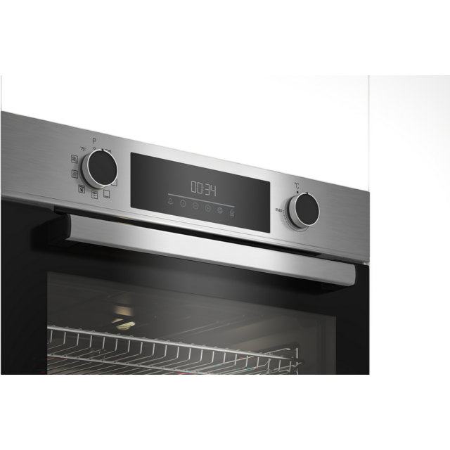 Beko CIMY92XP Built In Electric Single Oven - Pyrolytic - A Energy Rated - H59.5 W59.4 D56.7