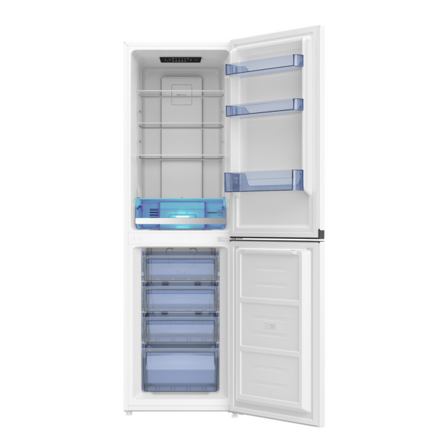 Beko CNE4581VW Freestanding Fridge Freezer - E Energy Rated - 50/50 Split - H181 W54.5 D60