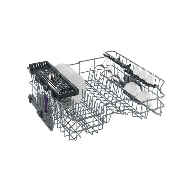 Beko DIN15C20 Integrated Full Size Dishwasher - 14 Place Settings - E Energy Rated