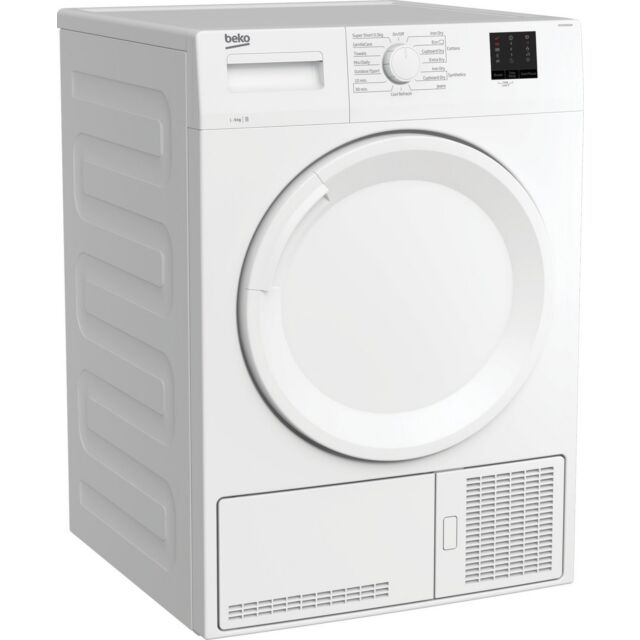 Beko DTKCE90021W 9Kg Condenser Tumble Dryer - Sensor Dry - B Energy Rated - H84.6 W59.7 D63.3