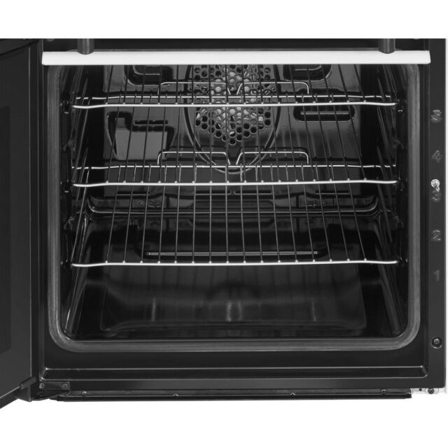 Beko EDVC503W 50Cm White Ceramic Hob Double Oven
