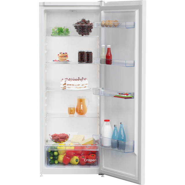 Beko LSG4545W Tall Larder Fridge - E Energy Rated - H145.7 W54 D57.5