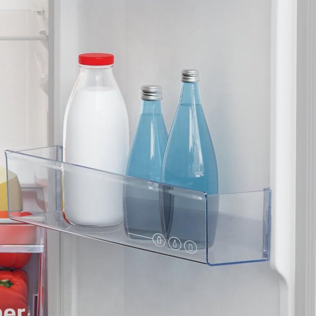 Beko LSG4545W Tall Larder Fridge - E Energy Rated - H145.7 W54 D57.5