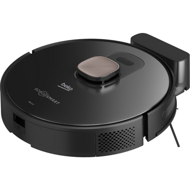 Beko VRR61414VB Robosmart Robot Vacuum Cleaner - 130 Minutes Run Time - Black