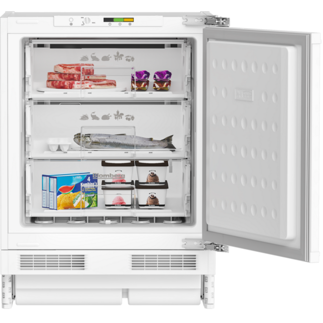 Blomberg FSE1654IU Built Under Static Freezer - E Energy Rated - H89.6 W63.6 D57.6