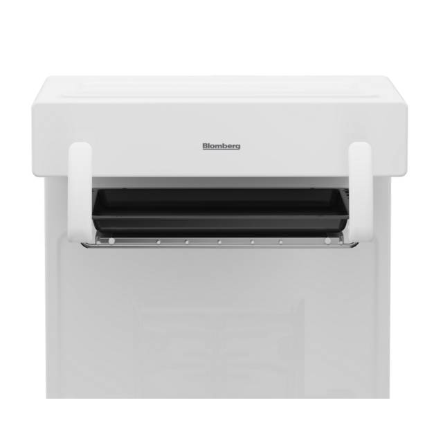 Blomberg GGS9151W 50Cm Single Oven Eye Level Grill Gas Cooker - 61L