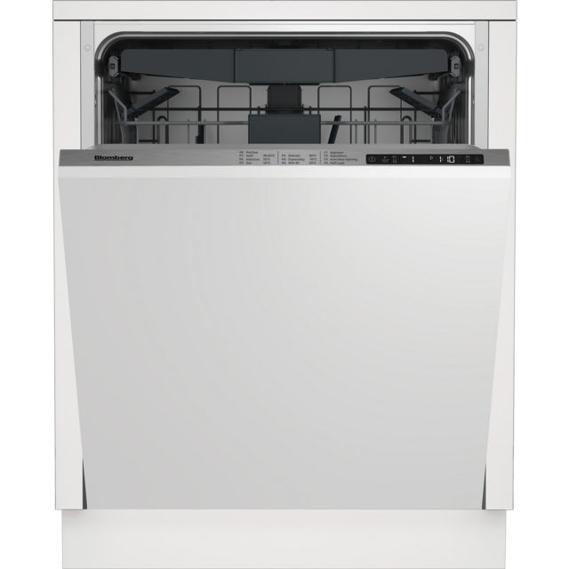 Blomberg LDV52320 Integrated Full Size Dishwasher - Top Rack - 15 Place Settings - D Energy Rated
