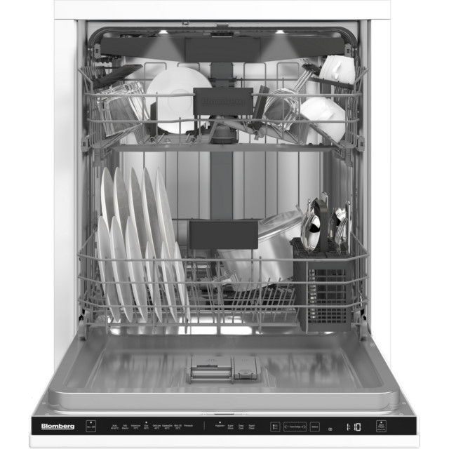 Blomberg LDV53640 Integrated Full Size Dishwasher - Top Rack - 15 Place Settings - A Energy Rated