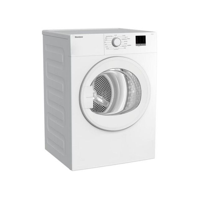 Blomberg LTA09020W 9Kg Vented Tumble Dryer - Sensor Dry - C Energy Rated - H85.6 W59.7 D58.4 