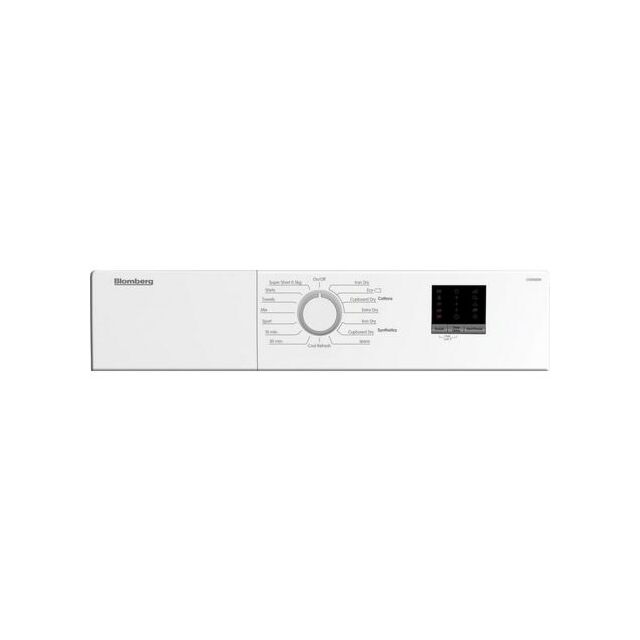 Blomberg LTA09020W 9Kg Vented Tumble Dryer - Sensor Dry - C Energy Rated - H85.6 W59.7 D58.4 