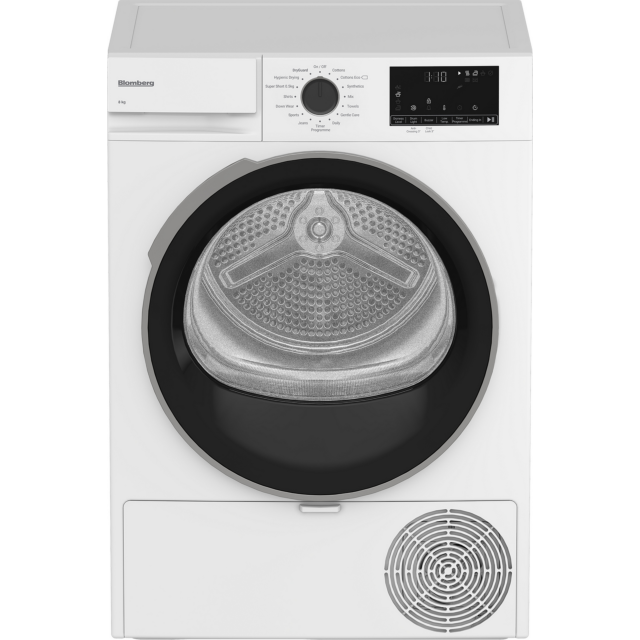 Blomberg LTA18321W 8Kg Heat Pump Tumble Dryer - A++ - H84.6 W59.8 D54.6