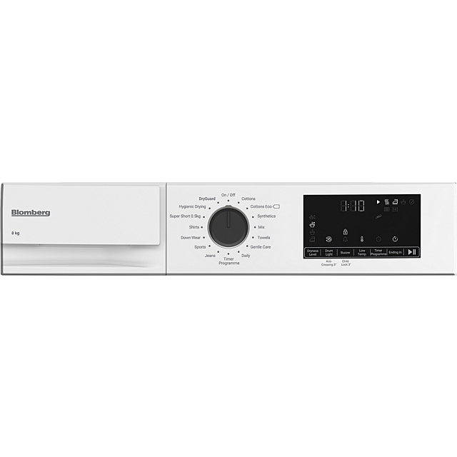 Blomberg LTA18321W 8Kg Heat Pump Tumble Dryer - A++ - H84.6 W59.8 D54.6