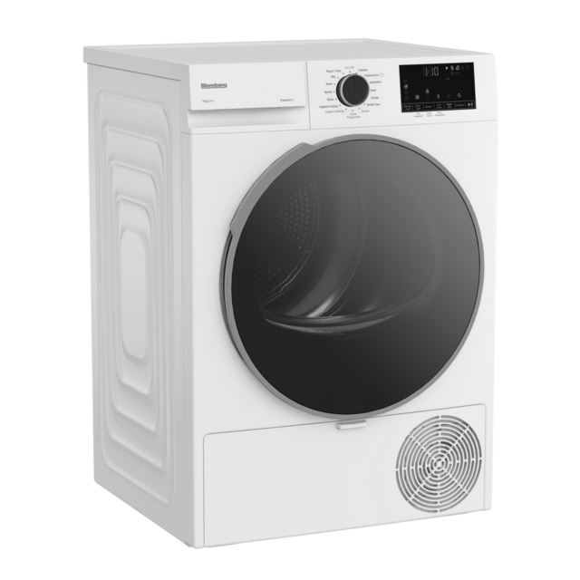 Blomberg LTAH39420W 9Kg Heat Pump Tumble Dryer - A++ Energy Rated - H84.6 W59.8 D60.8
