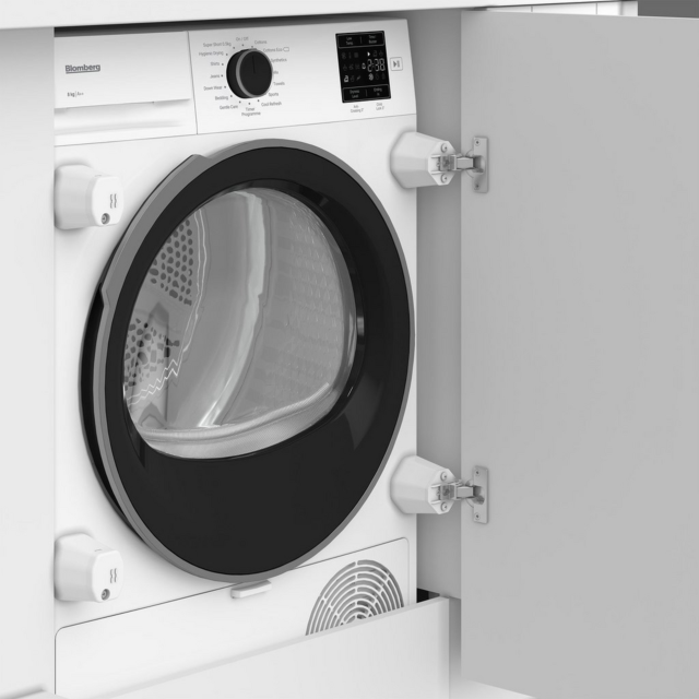 Blomberg LTDIP08310 8Kg Integrated Heat Pump Tumble Dryer - A++ - H84.6 W59.8 D54.6