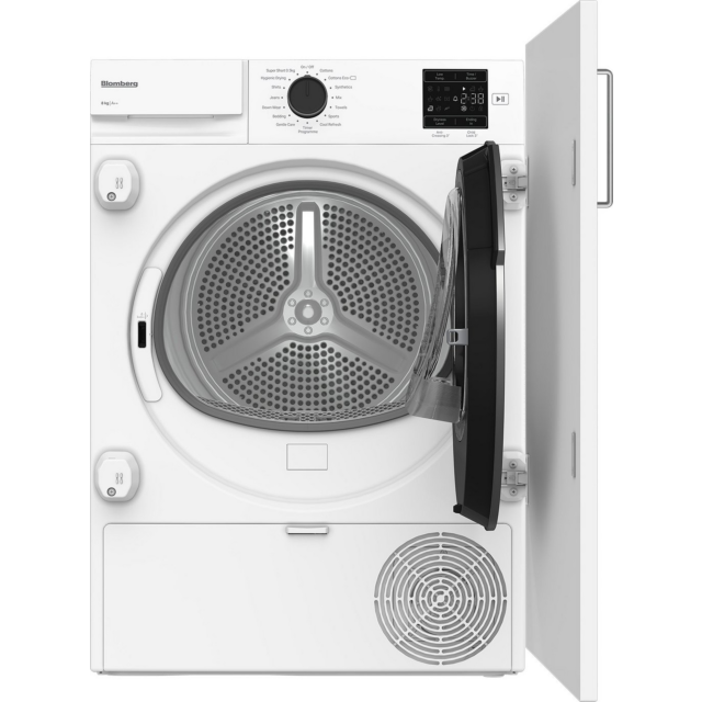 Blomberg LTDIP08310 8Kg Integrated Heat Pump Tumble Dryer - A++ - H84.6 W59.8 D54.6