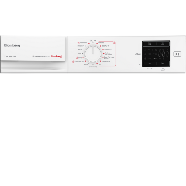 Blomberg LWA27461W 7Kg 1400 Spin Washing Machine - A Energy Rated - H84.5 W60 D49.6