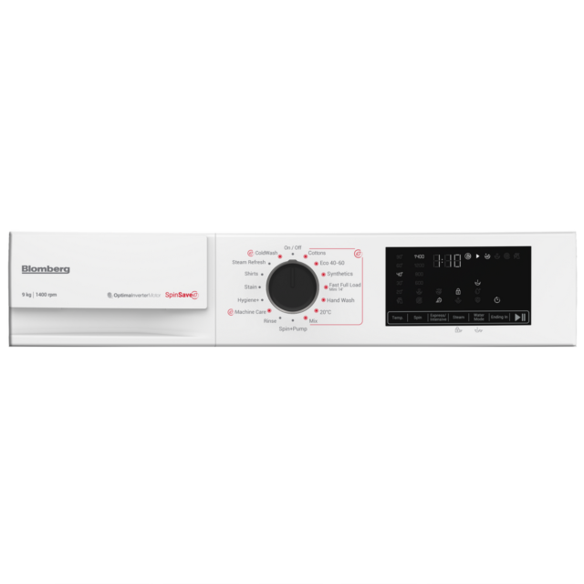 Blomberg LWA29461W 9Kg 1400 Spin Washing Machine - A Energy Rated - H84.5 W60 D58