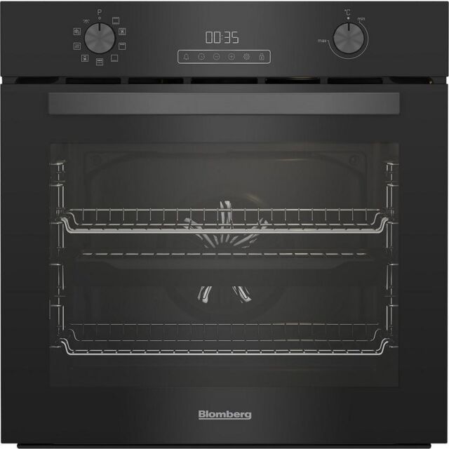 Blomberg ROEN8232BP Built In Electric Single Oven - Pyrolytic - H59.5 W59.4 D56.7