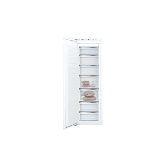 Bosch GIN81VEE0G Series 4 Tall Built In Frost Free Freezer - 212L - E Energy Rated - H177.2 W55.8 D5