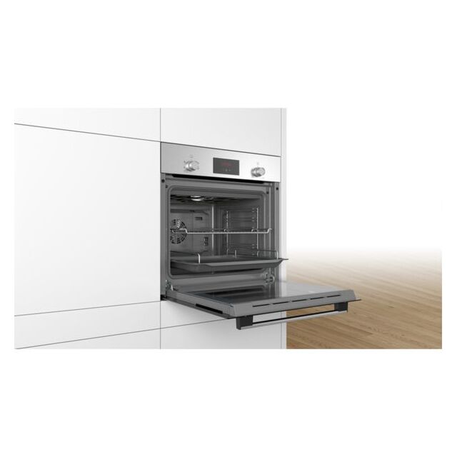 Bosch Hhf113br0b - Serie 2 Built In Electric Single Oven - 66 Ltrs - H59.5 W59.4 D54.8