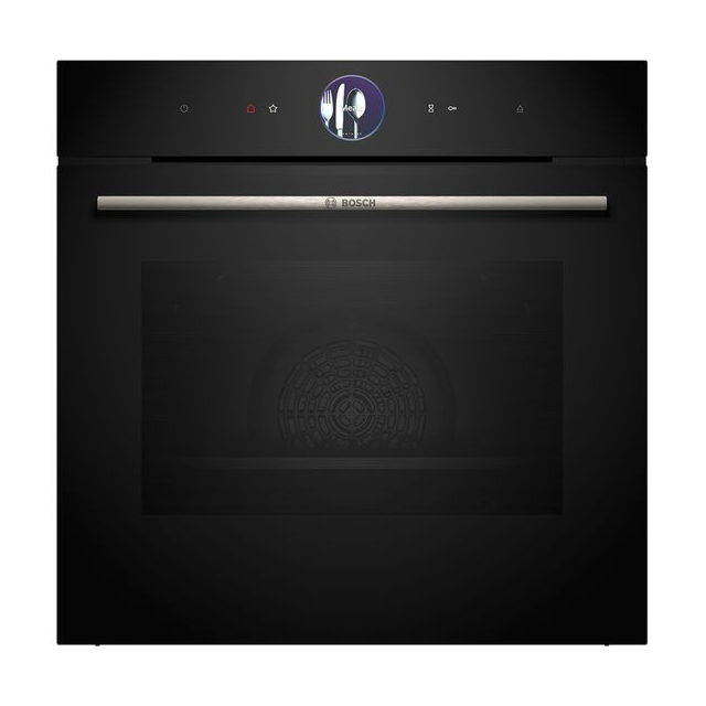 Bosch HSG7364B1B Series 8 Single Oven - Steam - Meat Probe - H59.5 W59.4 D54.8