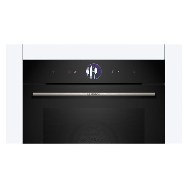 Bosch HSG7364B1B Series 8 Single Oven - Steam - Meat Probe - H59.5 W59.4 D54.8