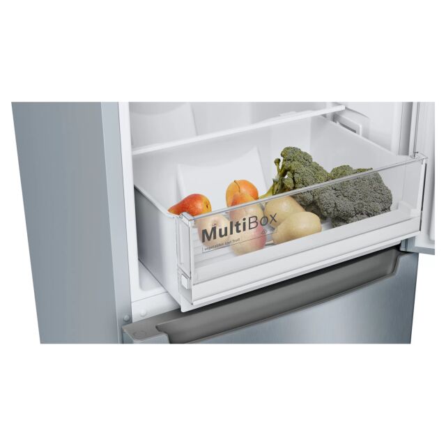 Bosch KGN34NLEAG Series 2 Frost Free Fridge Freezer - E Energy Rated - H186 W60 D66