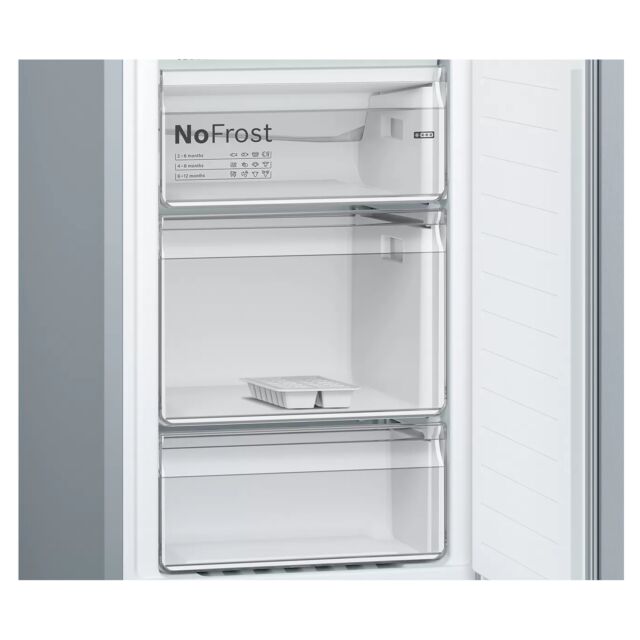 Bosch KGN34NLEAG Series 2 Frost Free Fridge Freezer - E Energy Rated - H186 W60 D66