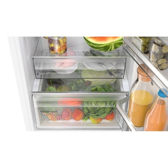 Bosch KGN362WDFG Series 4 - Frost Free Fridge Freezer - D Energy Rated - H186 W60 D66.5 